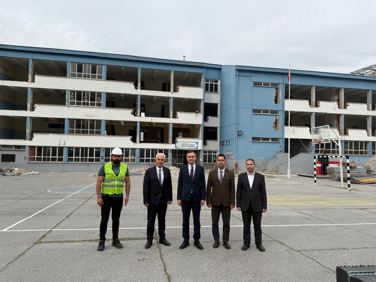 Okul'da Güçlendirme Çalışmaları Başladı